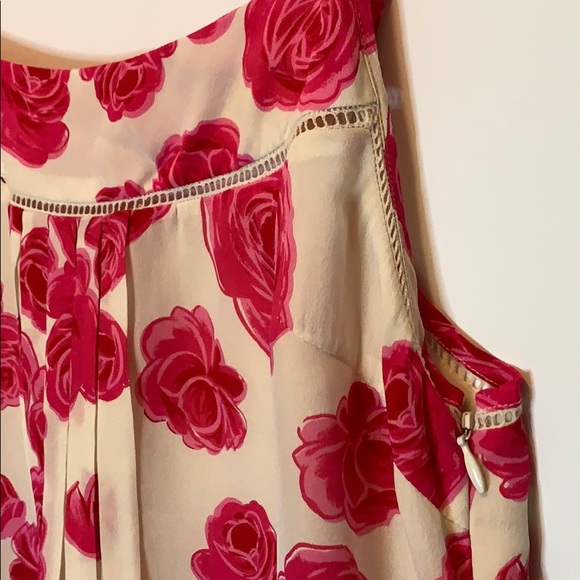 Anthropologie Moulinette Soeurs Dress 4 100% Silk - Picture 6 of 10